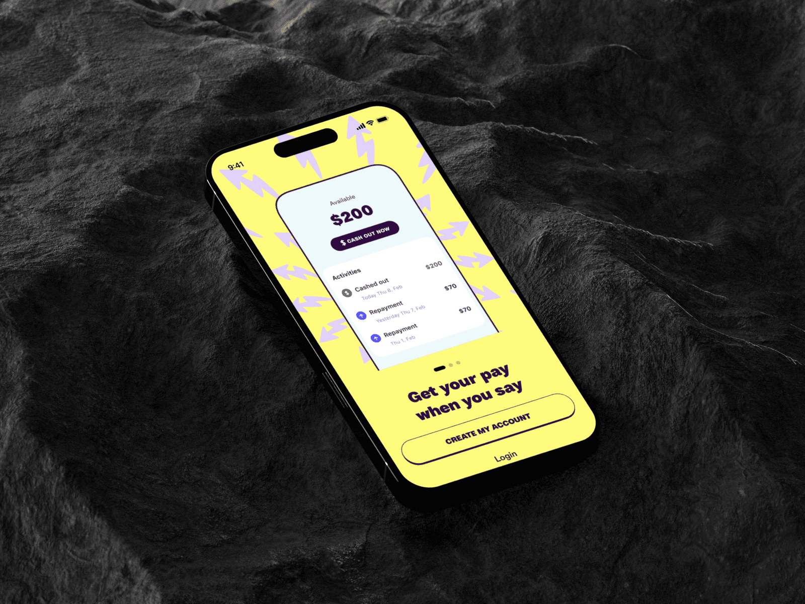 Beforepay app screen